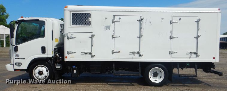 image for item GF9216 2012 Isuzu NPR  refrigerated truck