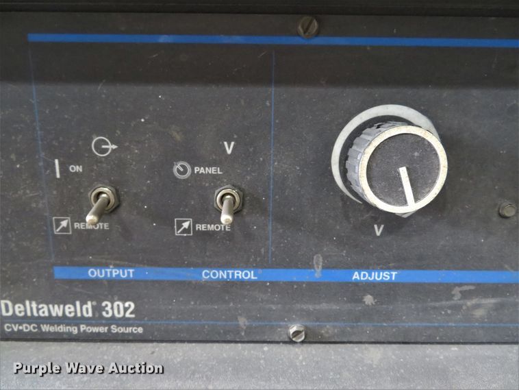 image for item GI9165 Miller Deltaweld 302 mig welder