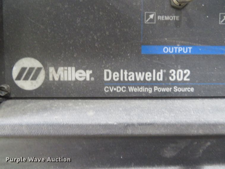 image for item GI9165 Miller Deltaweld 302 mig welder