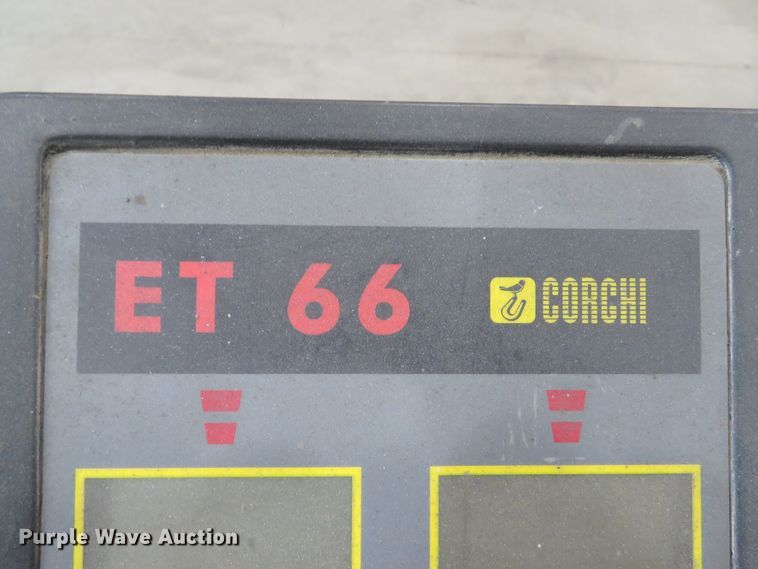 image for item GI9166 Corghi ET66 tire balancer