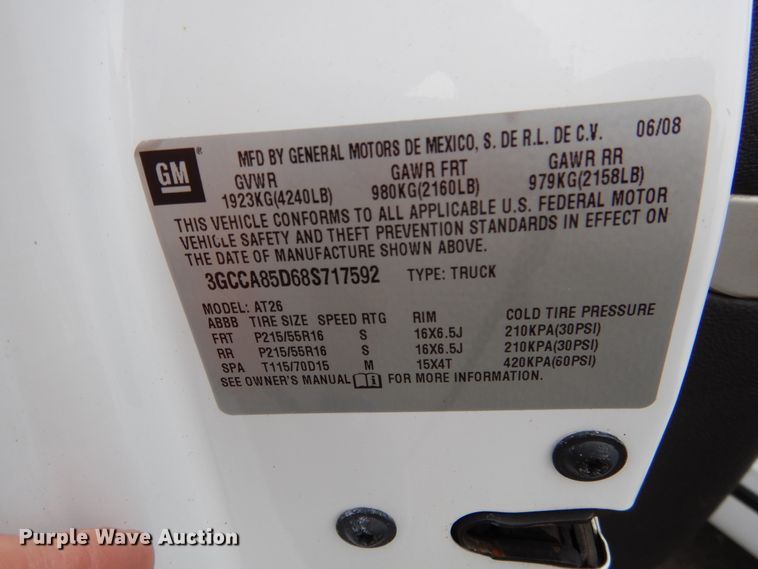 image for item GL9718 2008 Chevrolet HHR