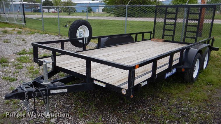 image for item GL9721 2015 Croft ST8216TAT-B-070 utility trailer