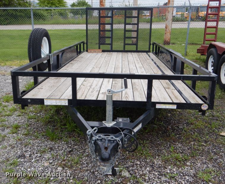 image for item GL9721 2015 Croft ST8216TAT-B-070 utility trailer