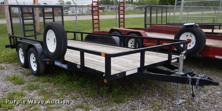image for item GL9721 2015 Croft ST8216TAT-B-070 utility trailer