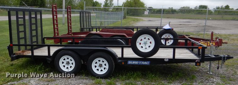 image for item GL9721 2015 Croft ST8216TAT-B-070 utility trailer