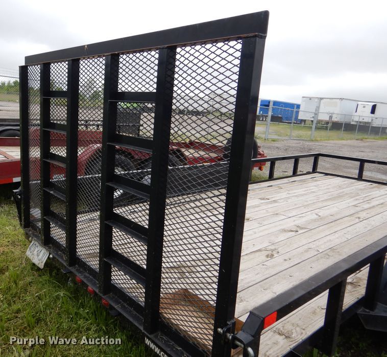 image for item GL9721 2015 Croft ST8216TAT-B-070 utility trailer