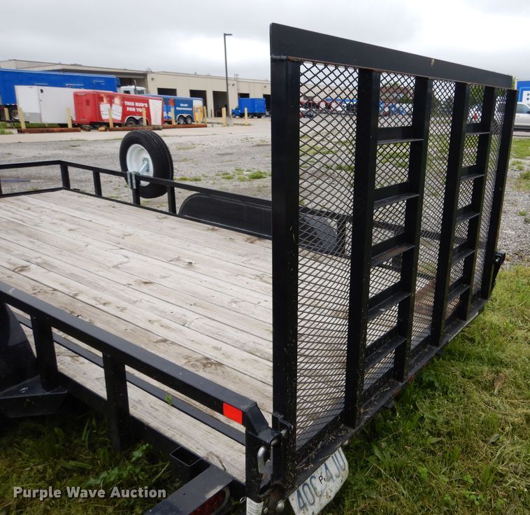 image for item GL9721 2015 Croft ST8216TAT-B-070 utility trailer