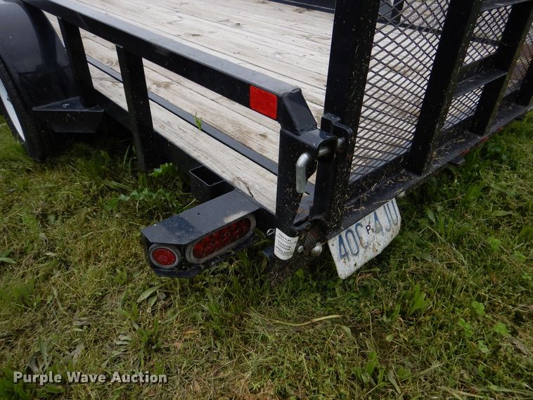 image for item GL9721 2015 Croft ST8216TAT-B-070 utility trailer