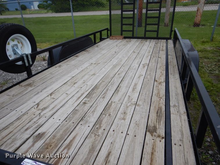 image for item GL9721 2015 Croft ST8216TAT-B-070 utility trailer