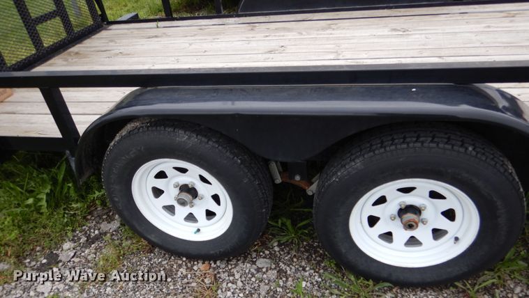 image for item GL9721 2015 Croft ST8216TAT-B-070 utility trailer