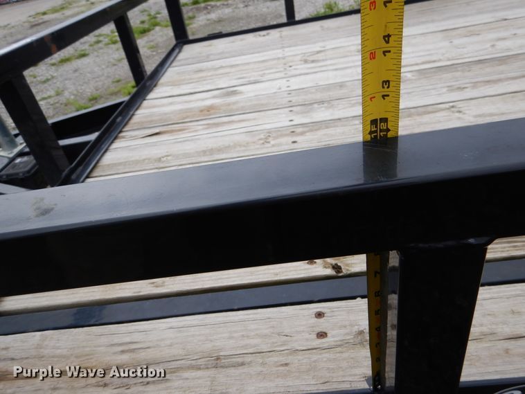 image for item GL9721 2015 Croft ST8216TAT-B-070 utility trailer