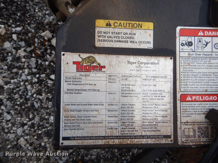 image for item GN9421 Tiger boom mower