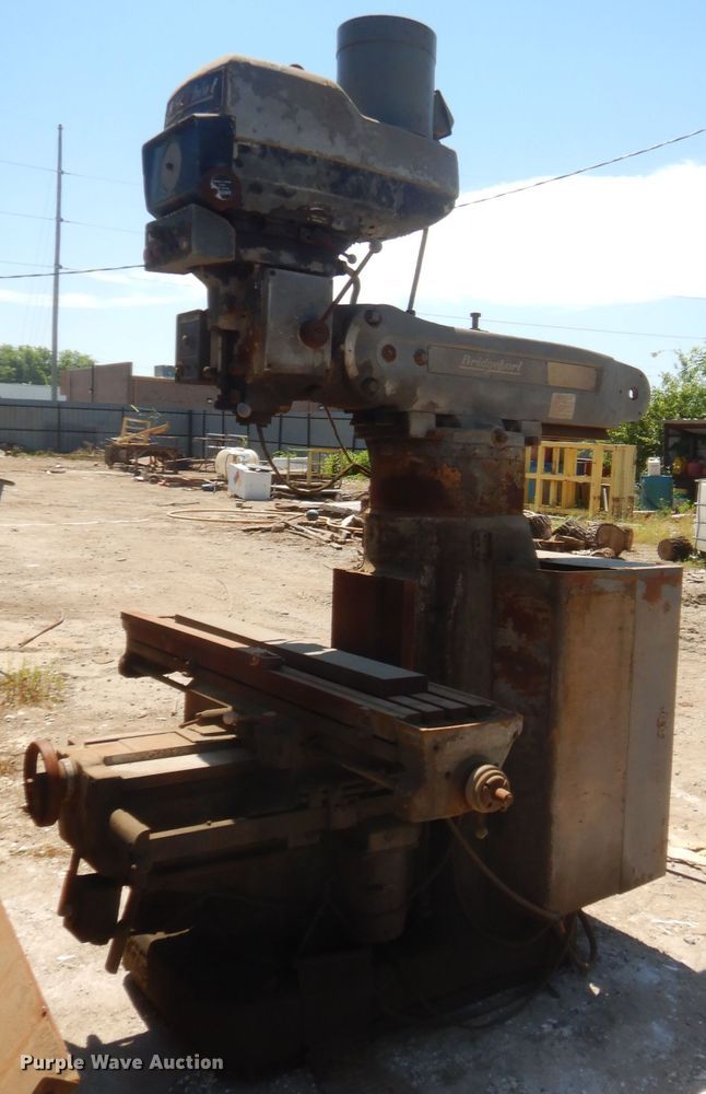 image for item GN9430 Bridgeport Series II milling machine