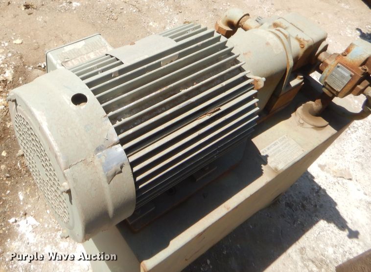 image for item GN9431 WA Whitney Corp 600-122 hydraulic pump