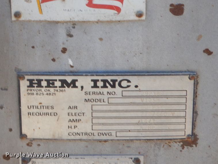 image for item GN9432 HEM V125M band saw