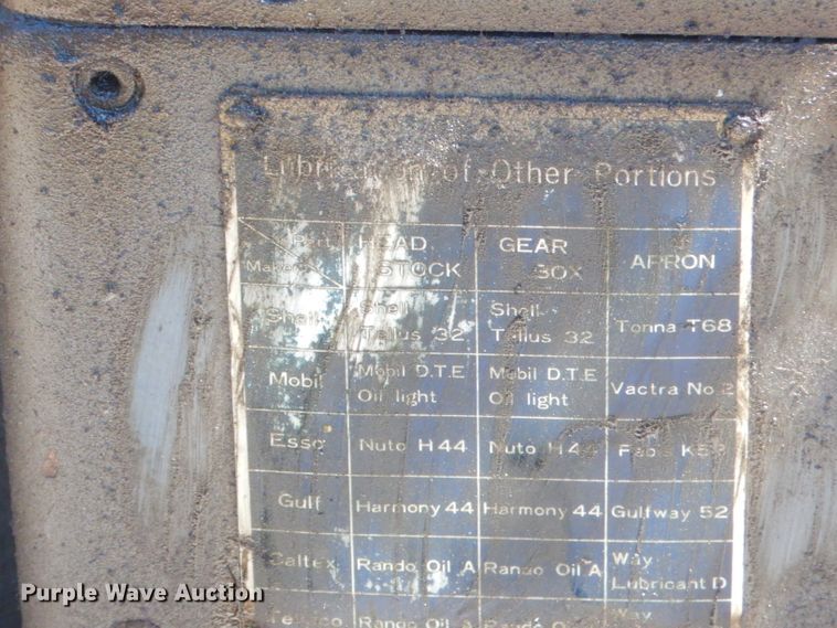 image for item GN9433 Webb lathe