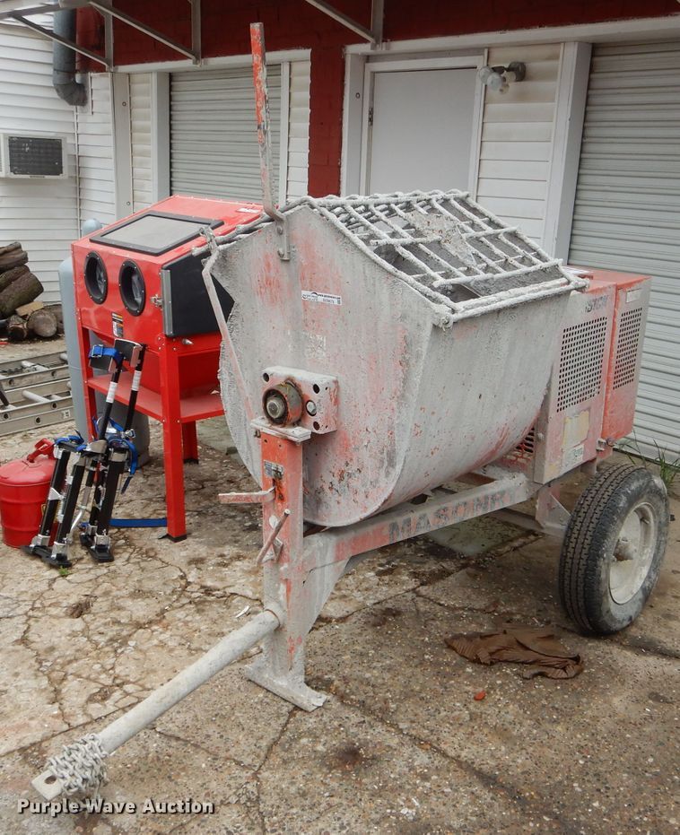 Essick EM900 mortar mixer in Hannibal, MO Item GO9676 sold Purple Wave