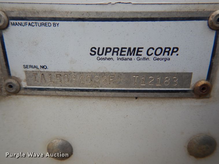 image for item GO9693 1995 Ford Econoline E350  box truck