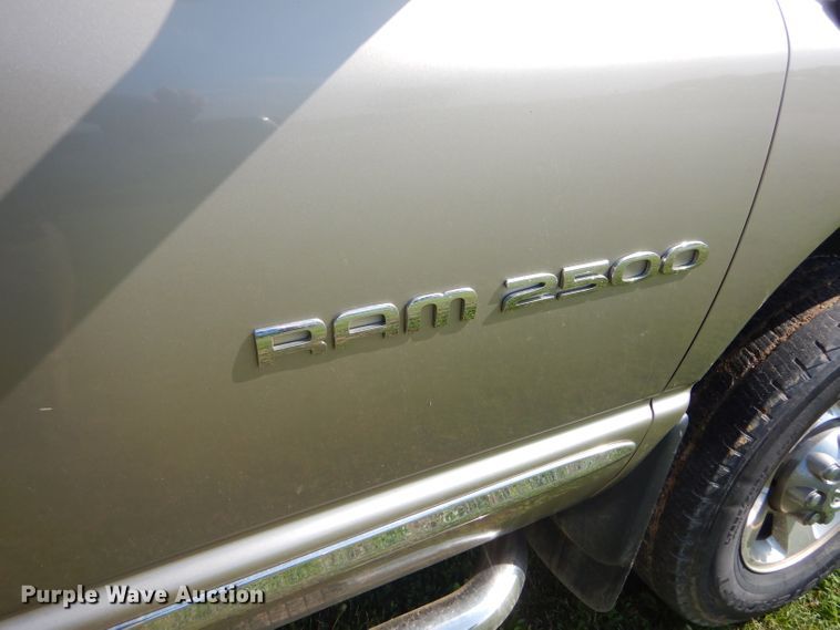 image for item GP9139 2005 Dodge Ram 2500  Quad Cab pickup truck