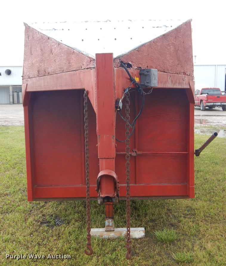 image for item GP9187 1996 shop built enclosed cargo trailer