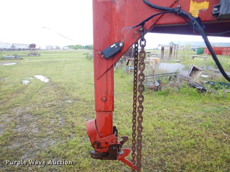 image for item GP9187 1996 shop built enclosed cargo trailer