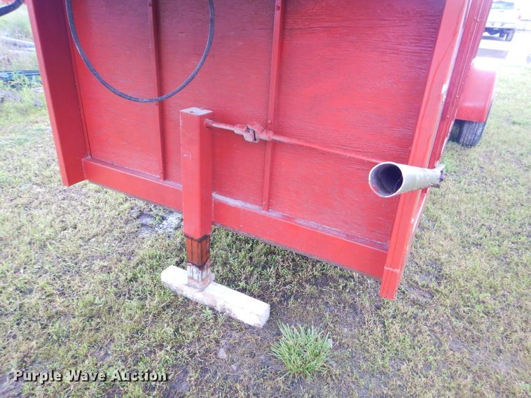 image for item GP9187 1996 shop built enclosed cargo trailer