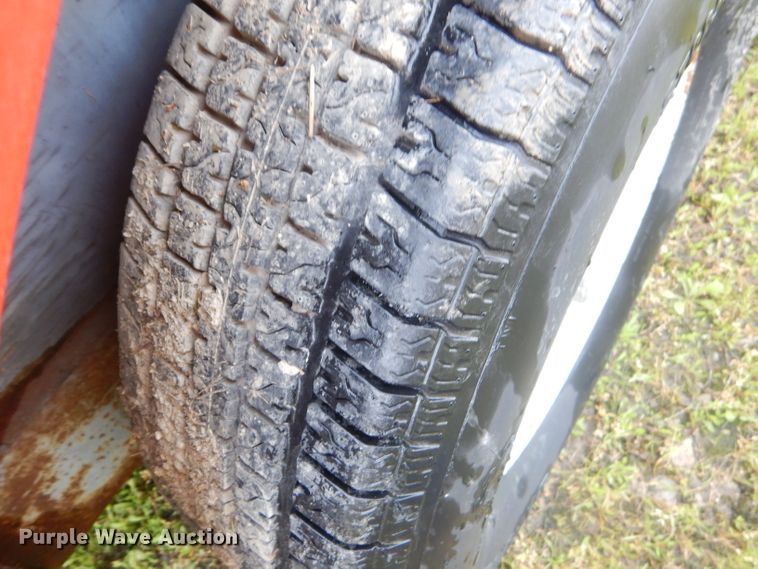 image for item GP9187 1996 shop built enclosed cargo trailer