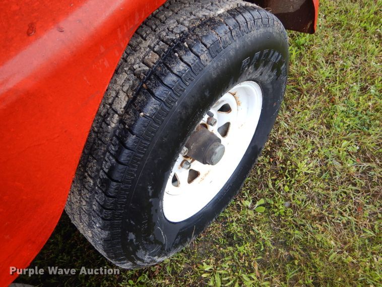 image for item GP9187 1996 shop built enclosed cargo trailer