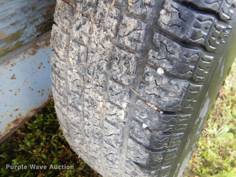 image for item GP9187 1996 shop built enclosed cargo trailer