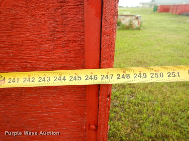 image for item GP9187 1996 shop built enclosed cargo trailer