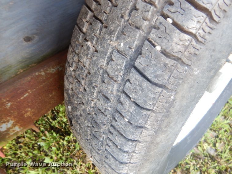 image for item GP9187 1996 shop built enclosed cargo trailer