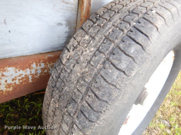 image for item GP9187 1996 shop built enclosed cargo trailer