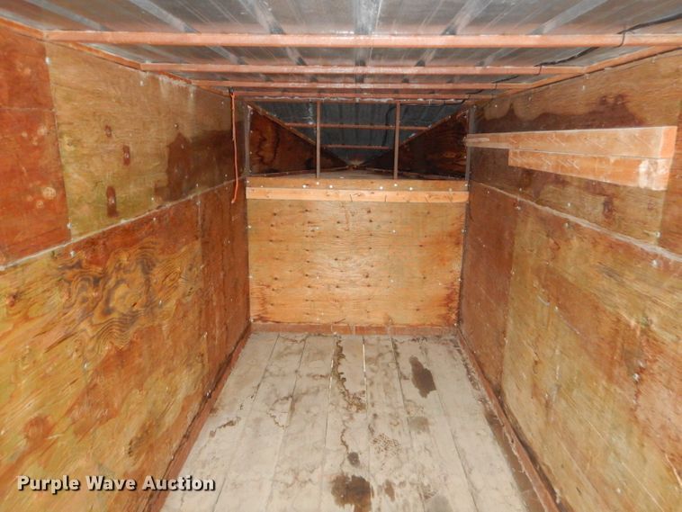 image for item GP9187 1996 shop built enclosed cargo trailer