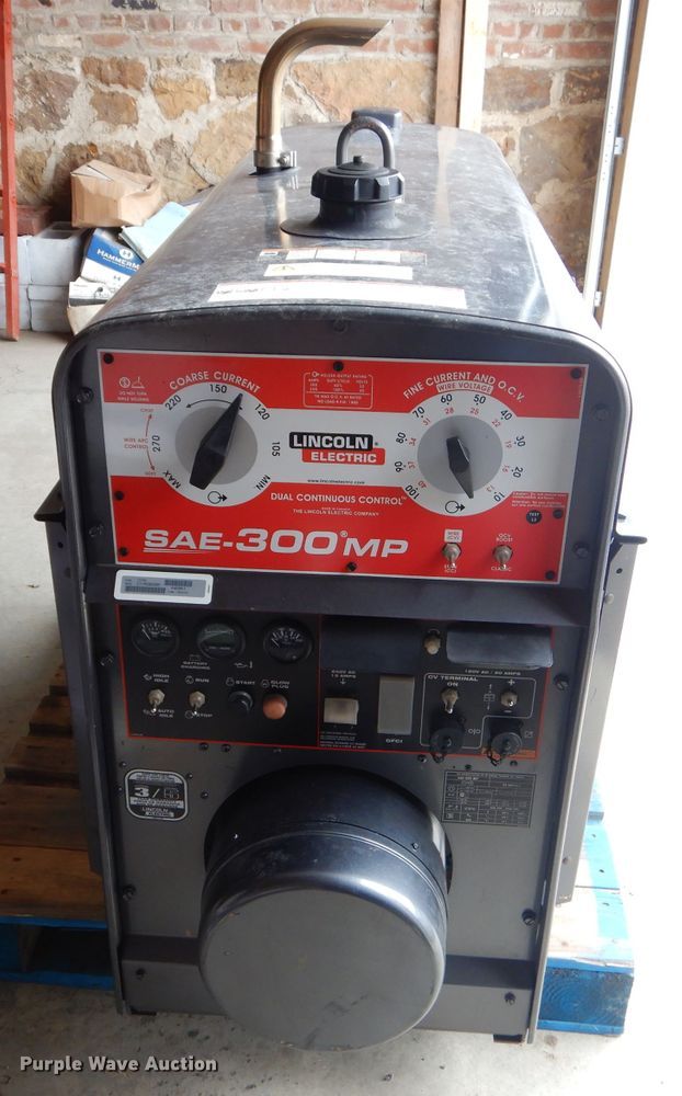 Lincoln SAE 300MP welder in Welch, OK Item GP9201 sold Purple Wave