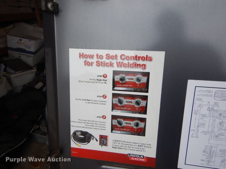 image for item GP9201 Lincoln SAE 300-MP welder