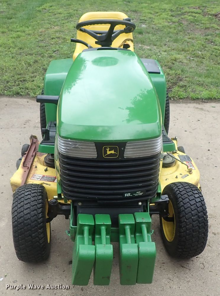 image for item GR9204 John Deere 325 lawn mower