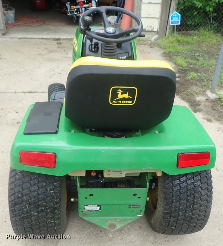 image for item GR9204 John Deere 325 lawn mower