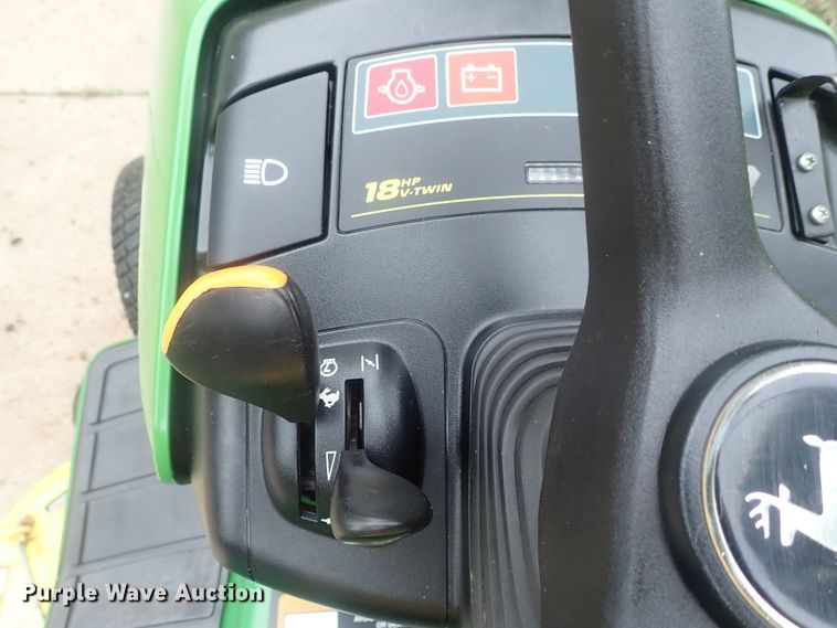 image for item GR9204 John Deere 325 lawn mower