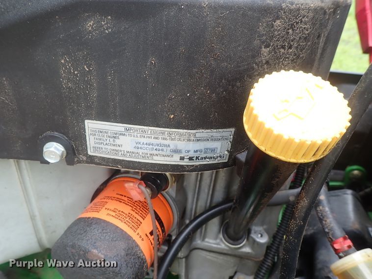 image for item GR9204 John Deere 325 lawn mower