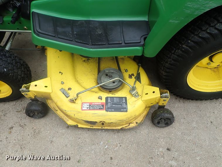 image for item GR9204 John Deere 325 lawn mower