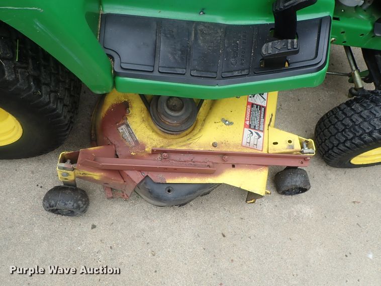 image for item GR9204 John Deere 325 lawn mower
