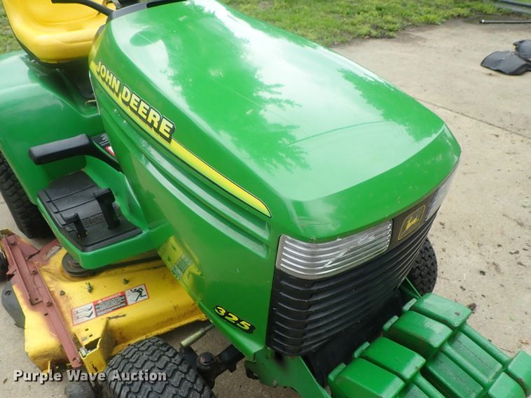 image for item GR9204 John Deere 325 lawn mower
