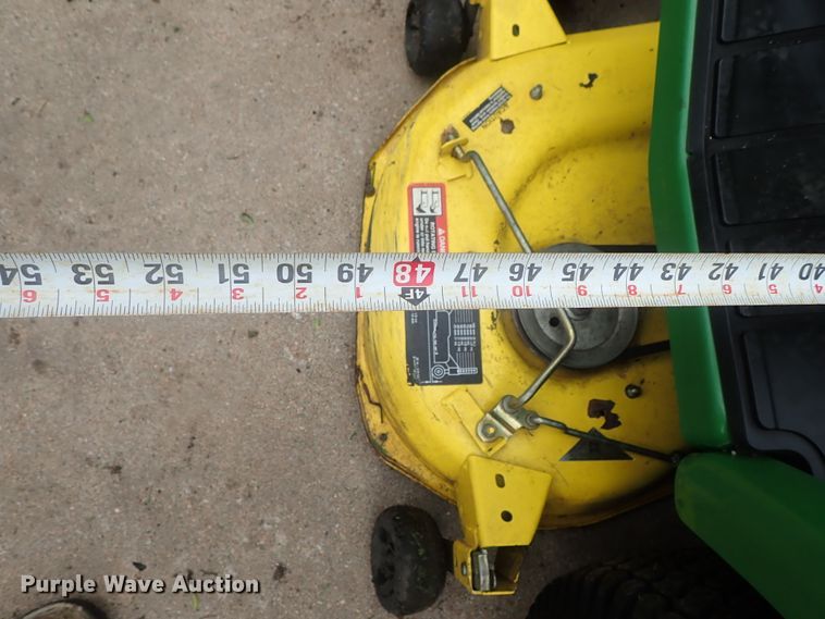 image for item GR9204 John Deere 325 lawn mower