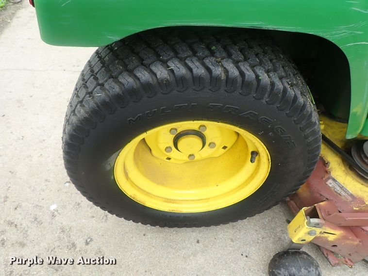 image for item GR9204 John Deere 325 lawn mower