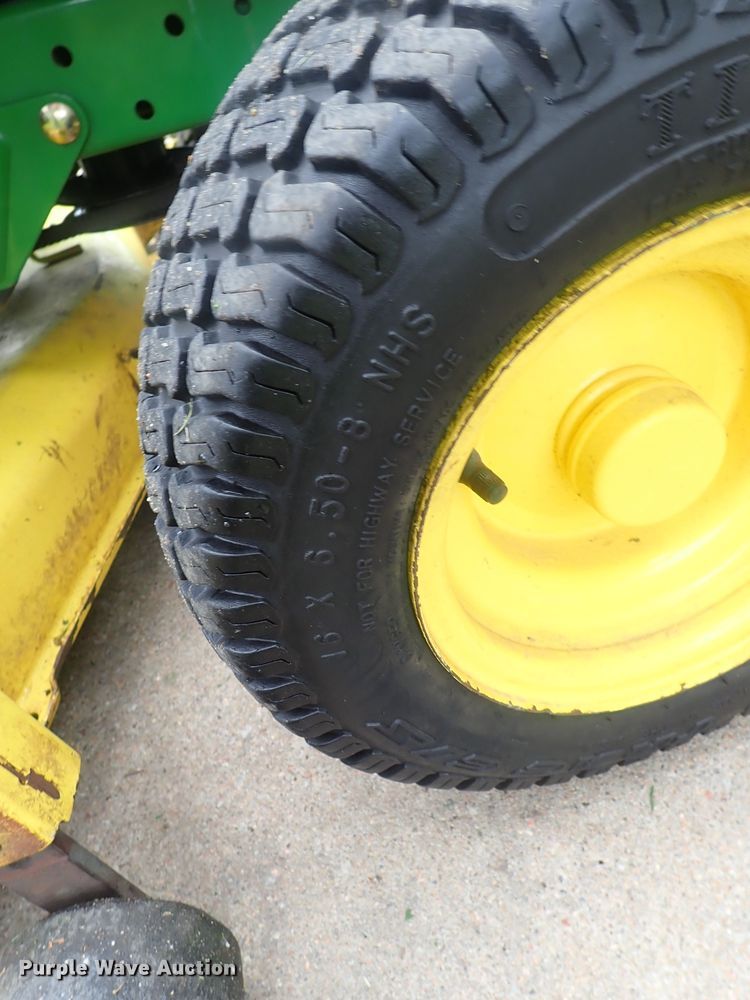 image for item GR9204 John Deere 325 lawn mower