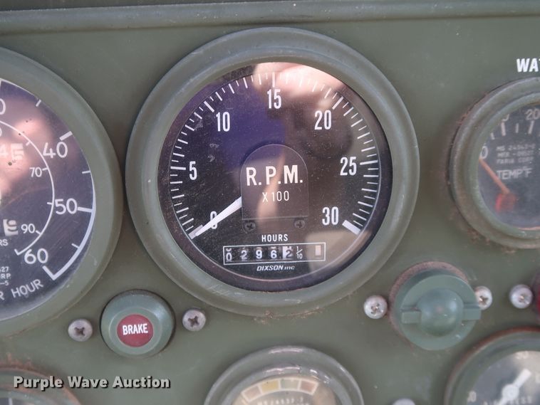 image for item GS9926 1996 Am General M109A4  flatbed truck