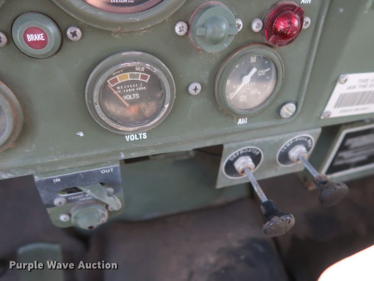 image for item GS9926 1996 Am General M109A4  flatbed truck