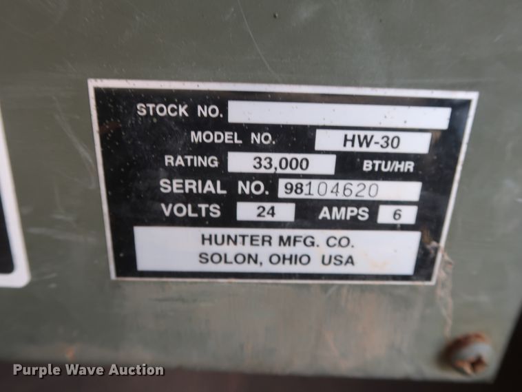 image for item GS9926 1996 Am General M109A4  flatbed truck