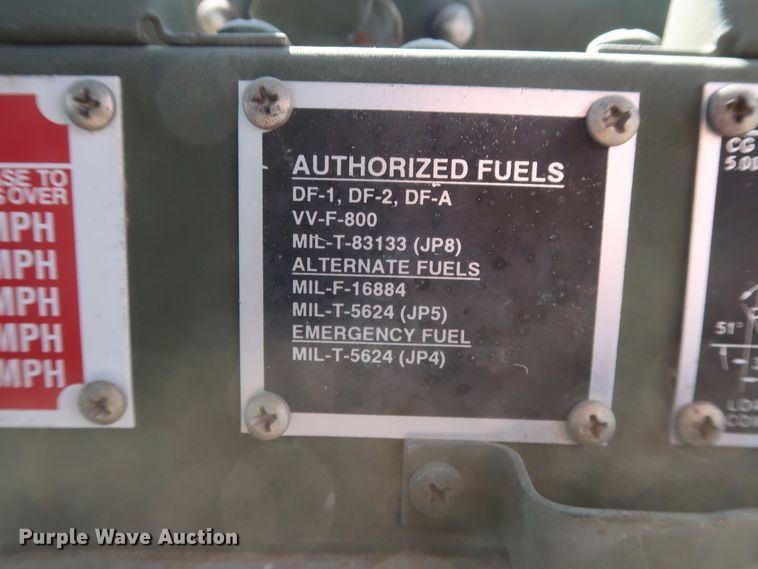 image for item GS9926 1996 Am General M109A4  flatbed truck