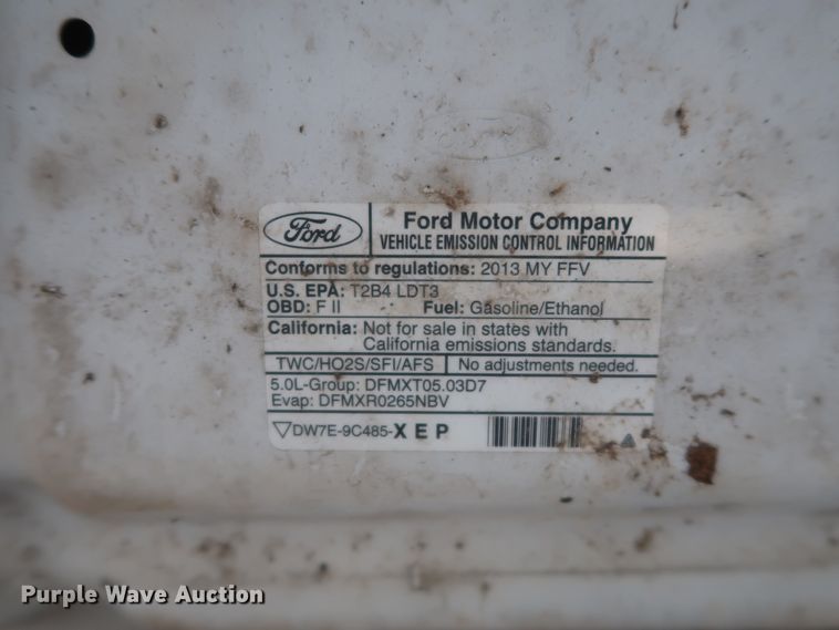 image for item GS9928 2013 Ford F150 XLT  SuperCrew pickup truck